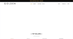 Desktop Screenshot of goldendenim.com